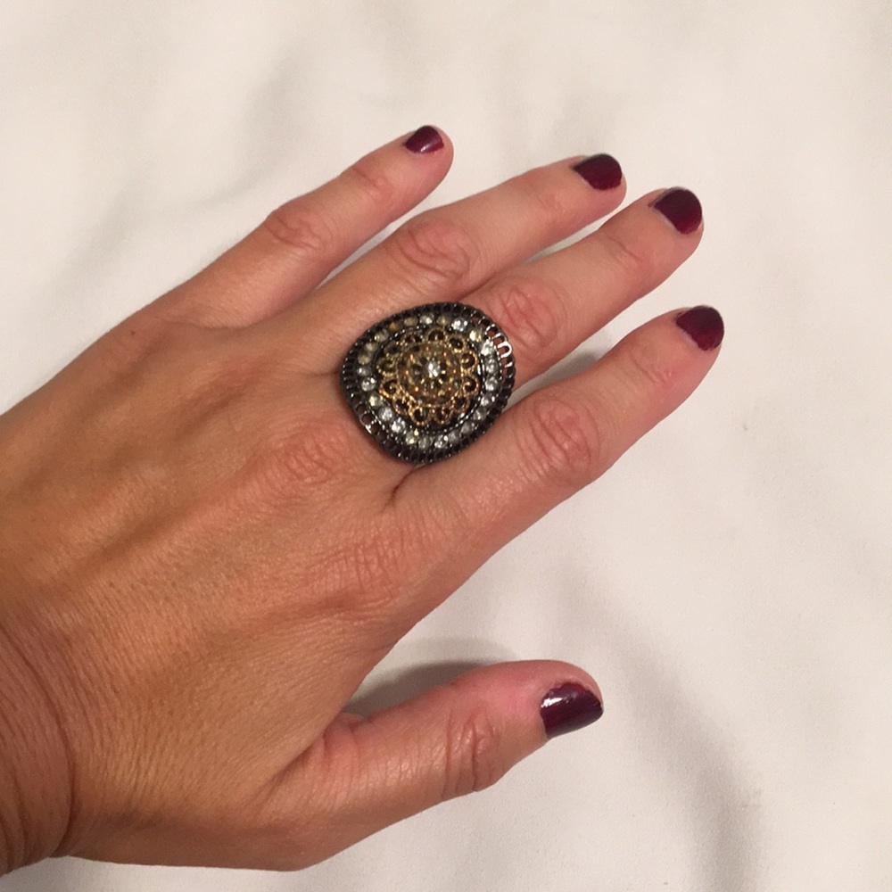 Rhinestone ring - Picture 5 of 5